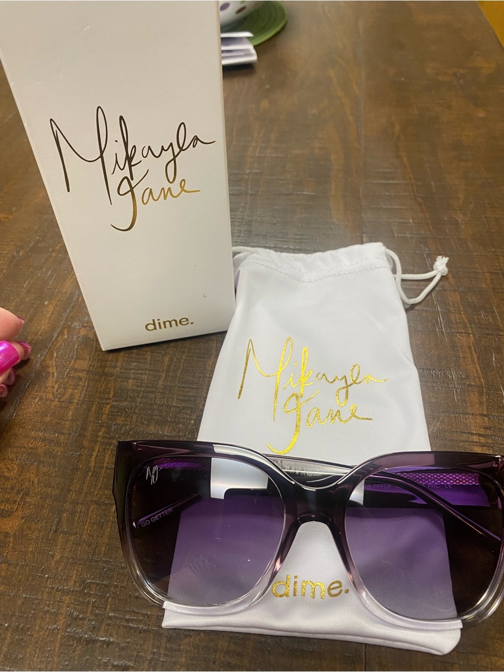 Purple Gradient Women's Sunglasses